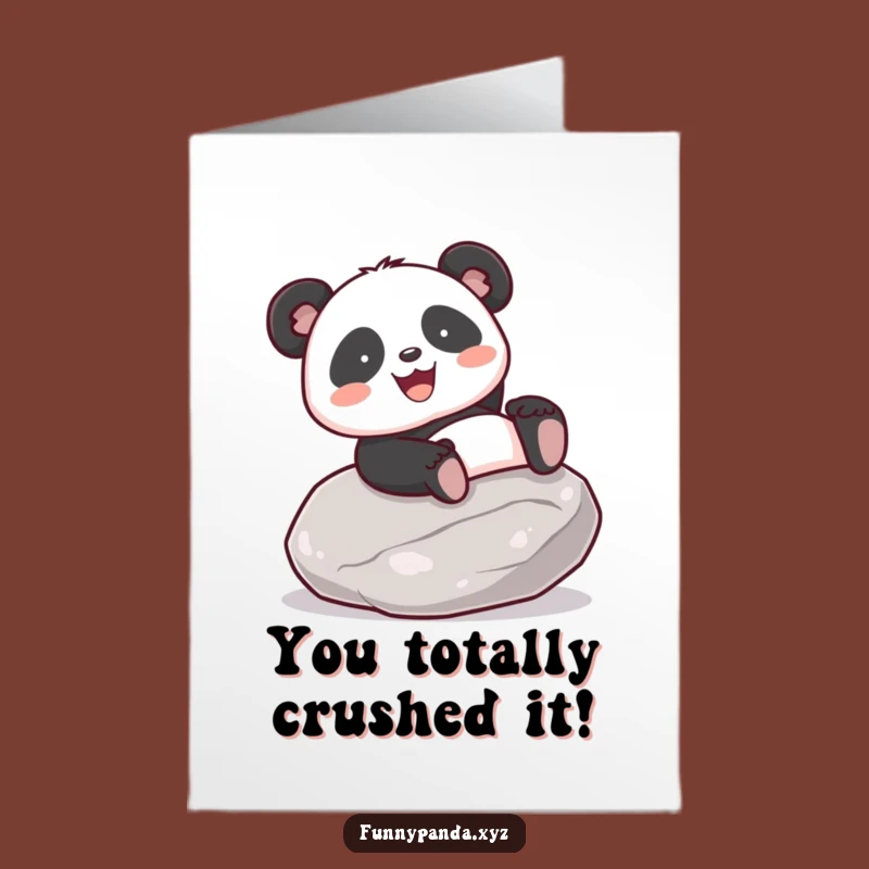 Free Printable Panda Sliding Congrats Card: Joyful Kawaii Fun for a Downloadable Gift